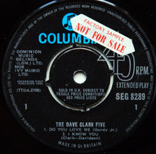 Load image into Gallery viewer, The Dave Clark Five : Do You Love Me (7", EP, Mono)