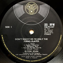 Load image into Gallery viewer, Elton John : Don't Shoot Me I'm Only The Piano Player (LP, Album)