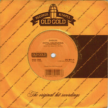 Load image into Gallery viewer, Eagles : Hotel California / Desperado (7", Com)