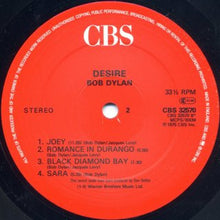 Load image into Gallery viewer, Bob Dylan : Desire (LP, Album, MP, RE)