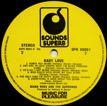 Load image into Gallery viewer, The Supremes : Baby Love (LP, Comp)