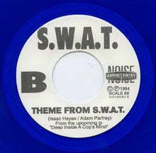 Load image into Gallery viewer, S.W.A.T. (3) : The Soundtrack To The New Police State (7", Blu)