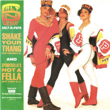 Load image into Gallery viewer, Salt 'N' Pepa : Shake Your Thang (It's Your Thing) / Spinderella's Not A Fella (But A Girl DJ) (7", Single, Whi)
