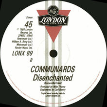 Load image into Gallery viewer, The Communards : Disenchanted (12", Single)
