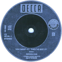 Load image into Gallery viewer, Redskins : Bring It Down (This Insane Thing) (7", Single)