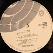 Load image into Gallery viewer, Carole King : Fantasy (LP, Album, Tex)
