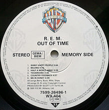 Load image into Gallery viewer, R.E.M. : Out Of Time (LP, Album)