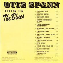 Load image into Gallery viewer, Otis Spann : This Is The Blues (CD, Album, RE, RM)