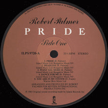 Load image into Gallery viewer, Robert Palmer : Pride (LP, Album)