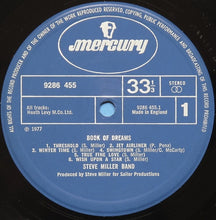 Load image into Gallery viewer, Steve Miller Band : Book Of Dreams (LP, Album)
