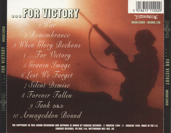 Buy Bolt Thrower : For Victory (CD, Album) Online for a great
