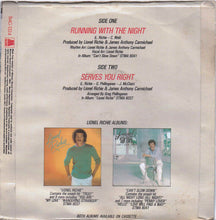 Load image into Gallery viewer, Lionel Richie : Running With The Night (Special Remix) (7", Single, Pus)
