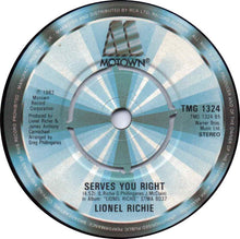 Load image into Gallery viewer, Lionel Richie : Running With The Night (Special Remix) (7", Single, Pus)