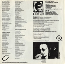 Load image into Gallery viewer, Culture Club : Kissing To Be Clever (LP, Album)