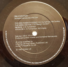 Load image into Gallery viewer, Orchestral Manoeuvres In The Dark : Organisation (LP, Album, Bla)