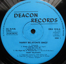 Load image into Gallery viewer, Harry Belafonte / The Bob Jones Singers : Songs Of The Land - Harry Belafonte Sings Five Early Songs (LP, Album)