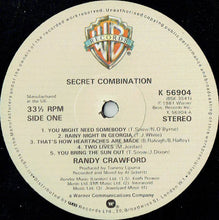 Load image into Gallery viewer, Randy Crawford : Secret Combination (LP, Album)