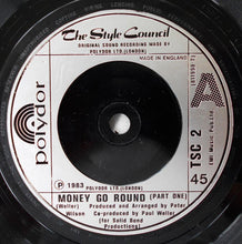 Load image into Gallery viewer, The Style Council : Money-Go-Round (Parts 1+2) (7", Single, Sil)