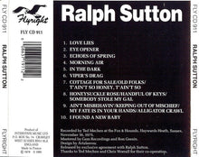 Load image into Gallery viewer, Ralph Sutton (2) : Ralph Sutton (CD, Album)