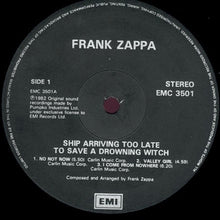 Load image into Gallery viewer, Zappa* : Ship Arriving Too Late To Save A Drowning Witch (LP, Album, RE, RM)