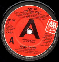 Load image into Gallery viewer, Wang Chung : Fire In The Twilight / The Reggae (7", Single, Promo)