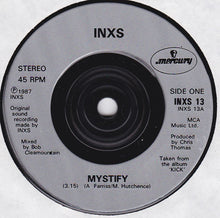 Load image into Gallery viewer, INXS : Mystify (7", Single, Sil)