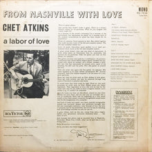 Load image into Gallery viewer, Chet Atkins : From Nashville With Love (LP, Mono)