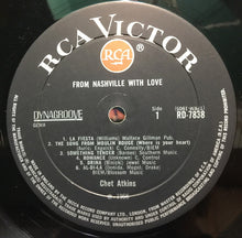 Load image into Gallery viewer, Chet Atkins : From Nashville With Love (LP, Mono)