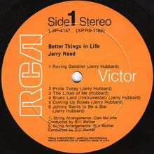 Load image into Gallery viewer, Jerry Reed : Better Things In Life (LP, Album)