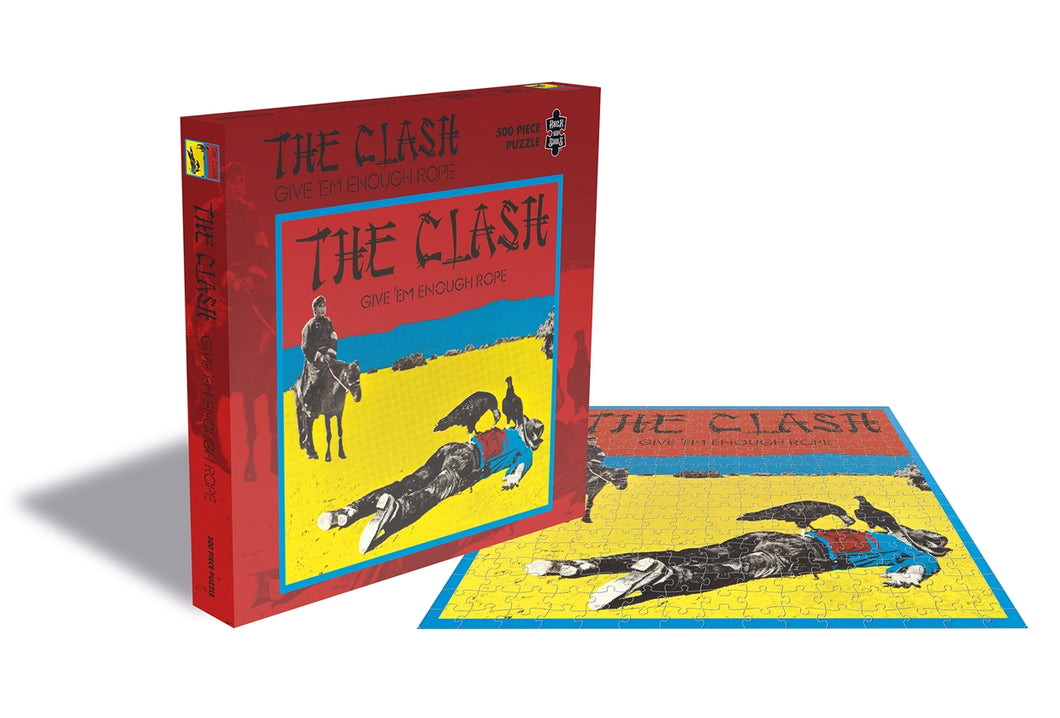 The Clash - Give 'Em Enough Rope [500 PIECE JIGSAW PUZZLE]