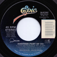 Load image into Gallery viewer, Michael Jackson : Another Part Of Me (7", Single)
