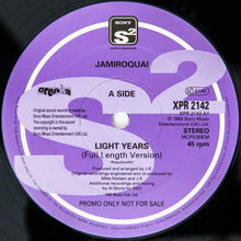 Load image into Gallery viewer, Jamiroquai : Light Years (12", Promo)
