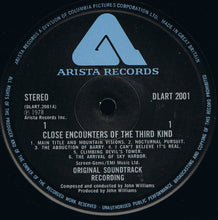 Load image into Gallery viewer, John Williams (4) : Close Encounters Of The Third Kind (Original Motion Picture Soundtrack) (LP, Album)
