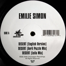 Load image into Gallery viewer, Emilie Simon : Desert (12&quot;, Single)

