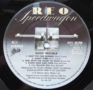 REO Speedwagon : Good Trouble (LP, Album)