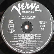 Load image into Gallery viewer, Slim Gaillard : Opera In Vout (LP, Comp, RE)
