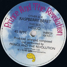Load image into Gallery viewer, Prince And The Revolution : Raspberry Beret (7&quot;, Single, Pap)
