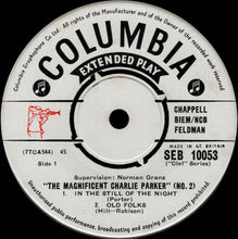 Load image into Gallery viewer, Charlie Parker : The Magnificent Charlie Parker (No. 3) (7&quot;, EP, Mono)
