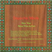 Load image into Gallery viewer, Depeche Mode : See You (7", Single)
