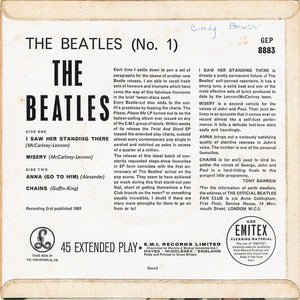 The Beatles : The Beatles No. 1 (7", EP)