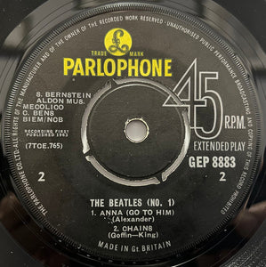 The Beatles : The Beatles No. 1 (7", EP)