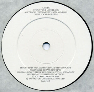 Happy Mondays : Step On (7", Single)
