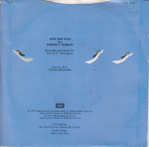 Talking Heads : And She Was (7", Single)