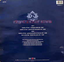Load image into Gallery viewer, DJ Company : Rhythm Of Love (12")
