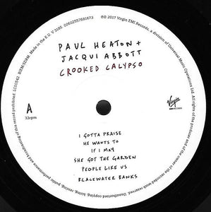 Paul Heaton + Jacqui Abbott : Crooked Calypso (LP, Album)
