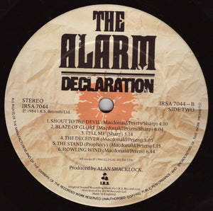 The Alarm : Declaration (LP, Album)