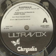 Load image into Gallery viewer, Ultravox : Sleepwalk (7&quot;, Single, Cle)
