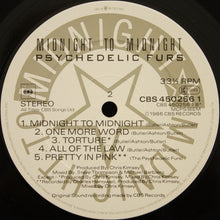 Load image into Gallery viewer, Psychedelic Furs* : Midnight To Midnight (LP, Album)
