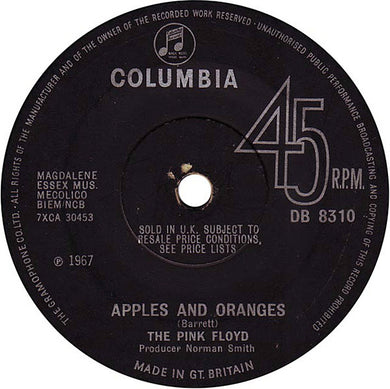 The Pink Floyd* : Apples And Oranges (7