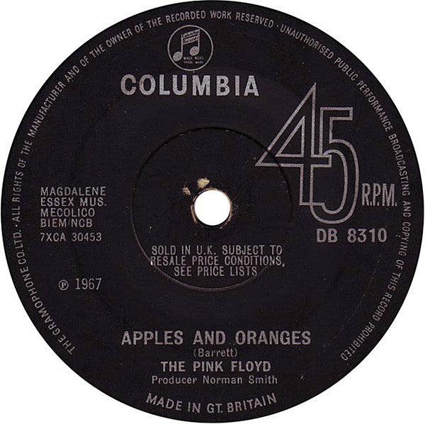 The Pink Floyd* : Apples And Oranges (7